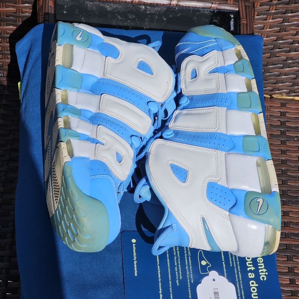 Nike Air More Uptempo 'University Blue' 921948-401 SOLD SOLD SOLD SOLD SOLD SOLD - Picture 6 of 8